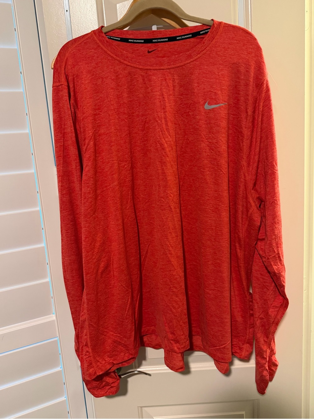 Nike Women’s Long-Sleeve Running Top - Red